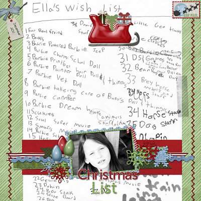 Ella's Christmas List