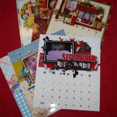 CD case Calendar