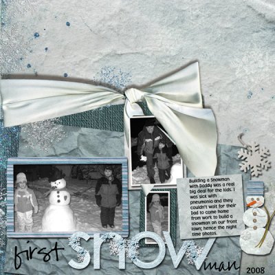 First Snowman 2008