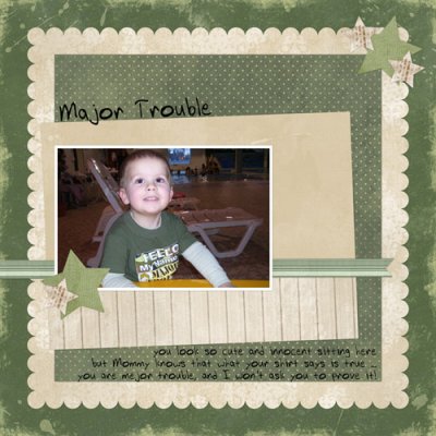 major trouble