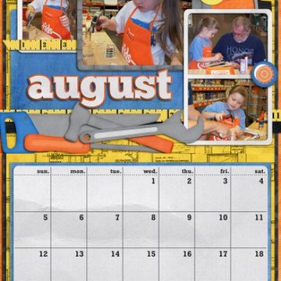 August Calendar