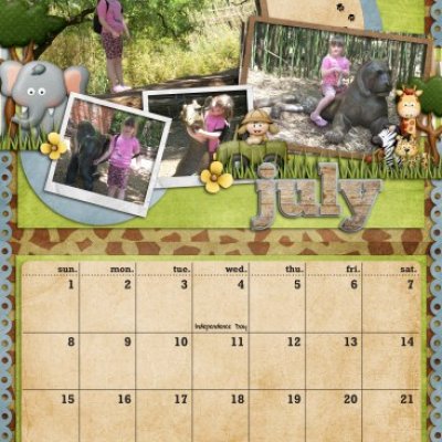 July Calendar