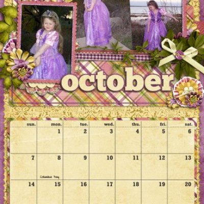 October Calendar