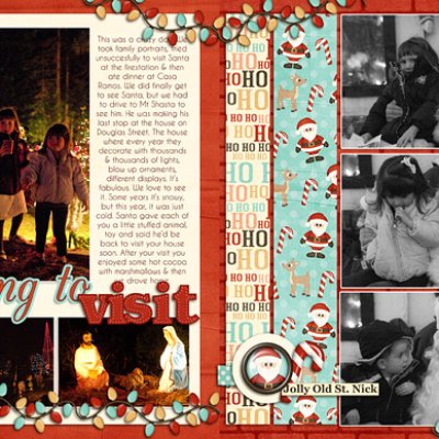 Visit with Santa - DD