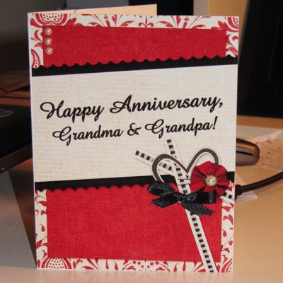 Hybrid Anniversary Card