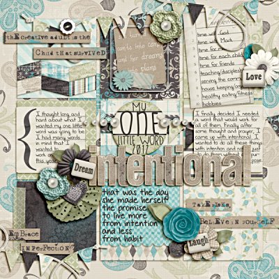 Intentional - 2012 One Little Word
