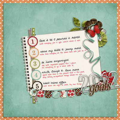2012 Goals