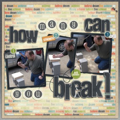 How Many Can You Break?