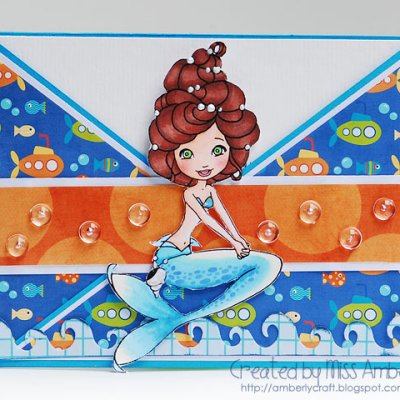 Mermaid Card