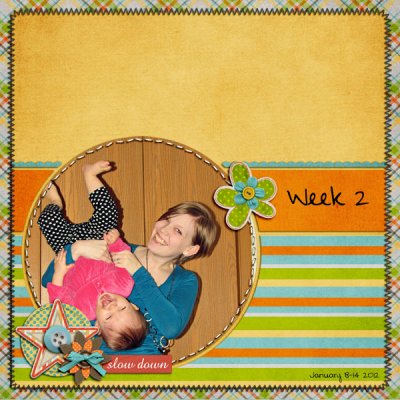 Project 365 week 2 (left page)