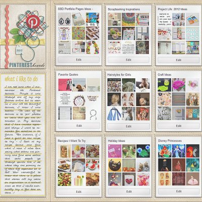 Pinterest Boards