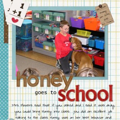 Honey Goes to School