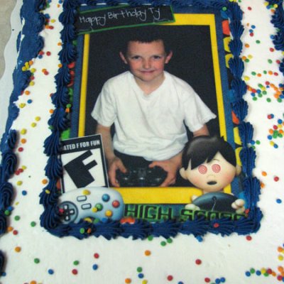 Video Game Cake