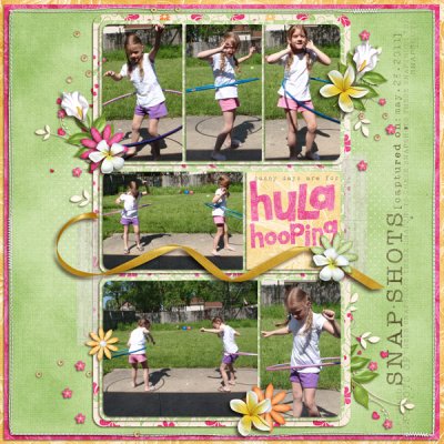 hula hooping