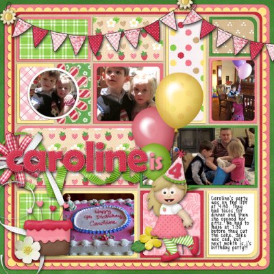 caroline's 4th birthday