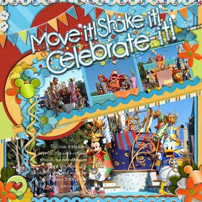 Move It Shake Celebrate It Parade at Magic Kingdom