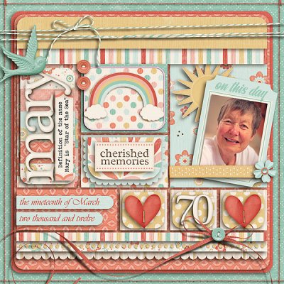 70th birthday card