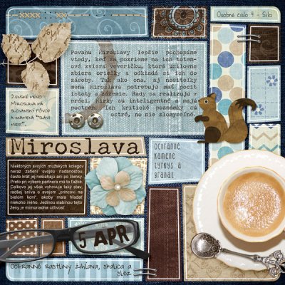Name day card :: Miroslava