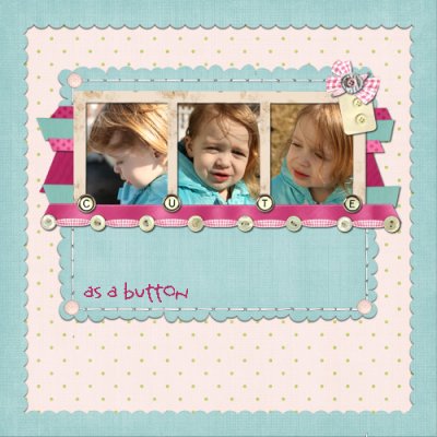 Cute as a button