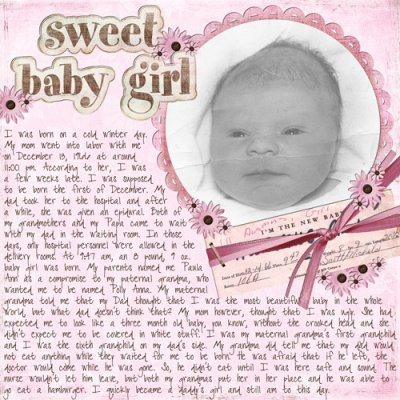 Sweet baby girl