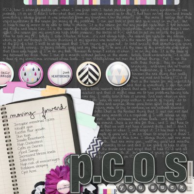 PCOS, you s*ck!
