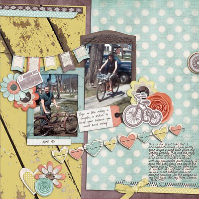 Grandpa and Grandma on Bike April 61