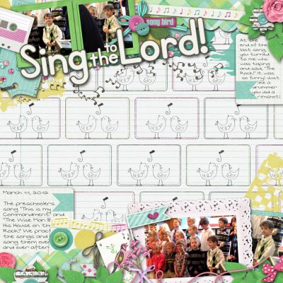 sing to the Lord