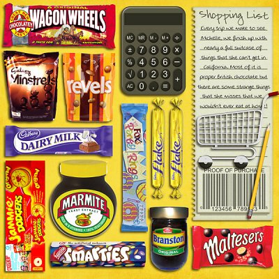 shopping list for america