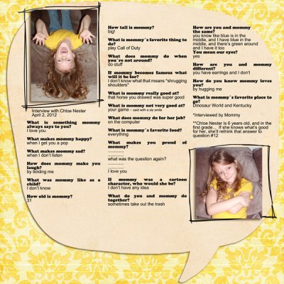 interview with Chloe