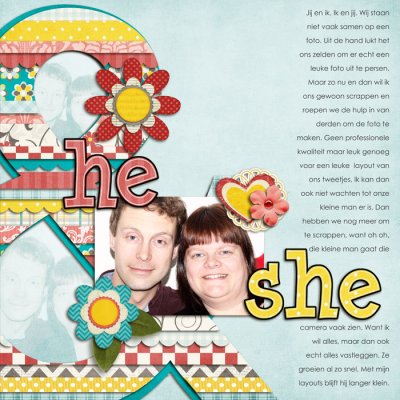 He & She