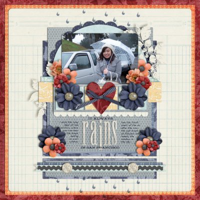 it always rains...