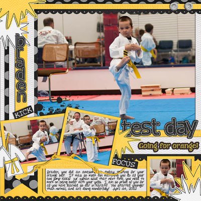 Braden Karate Test