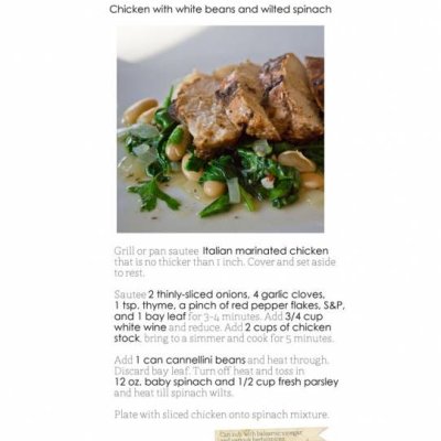 Chicken recipe
