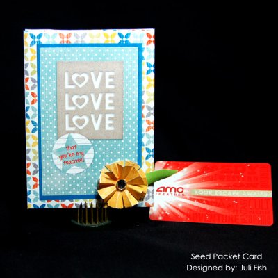 Teacher Appreciation Seed Packet Card