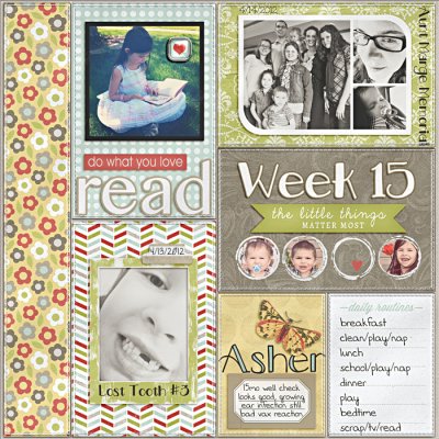 Project Life - Week 15 - Left