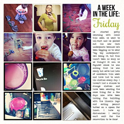 Week In The Life - Friday - Left