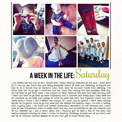 Week In The Life - Saturday