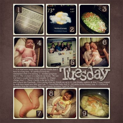 A Week In The Life - Tuesday