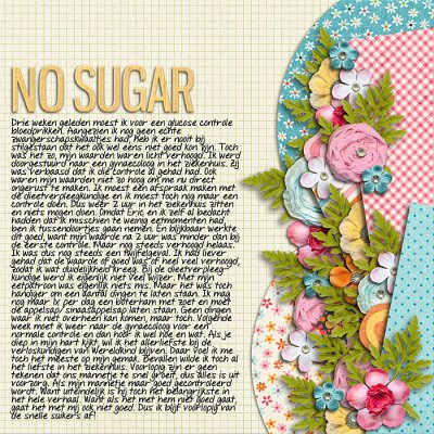 No sugar