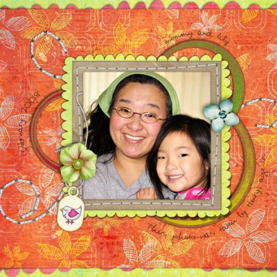 With Mommy (scraplift)