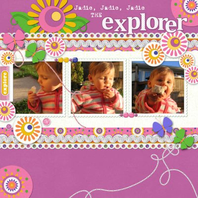 Jadie the explorer!