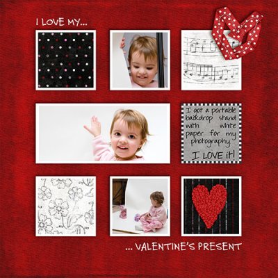 I love my valentine's present