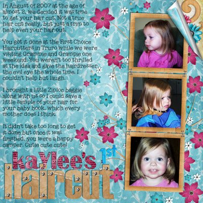 Kaylee's 1st Haircut