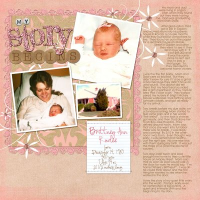 My Story Begins