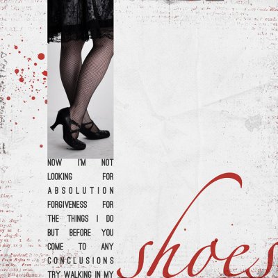 Walking in my shoes