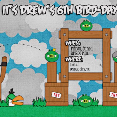 Drew's 6th birthday