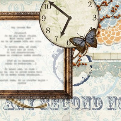 Poetry book :: Any Second Now