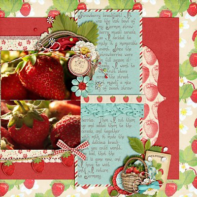 Strawberry Breakfast (right)