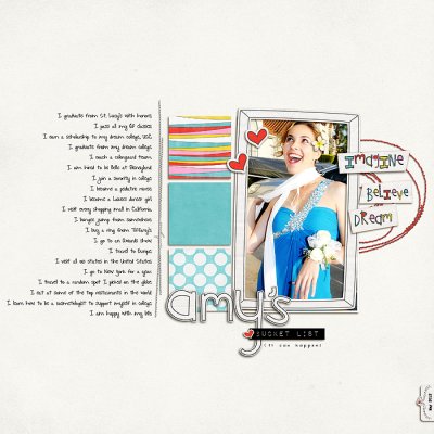 Amy's Bucket List