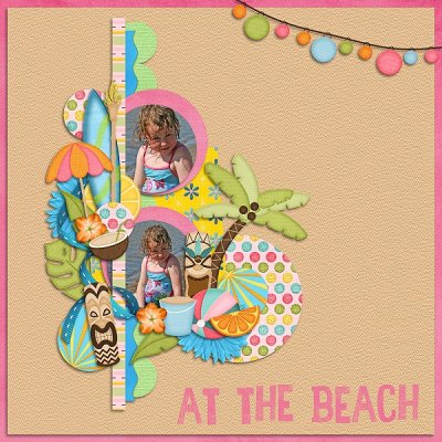 at the beach